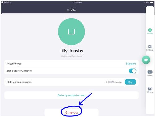 Swivl screenshot 
